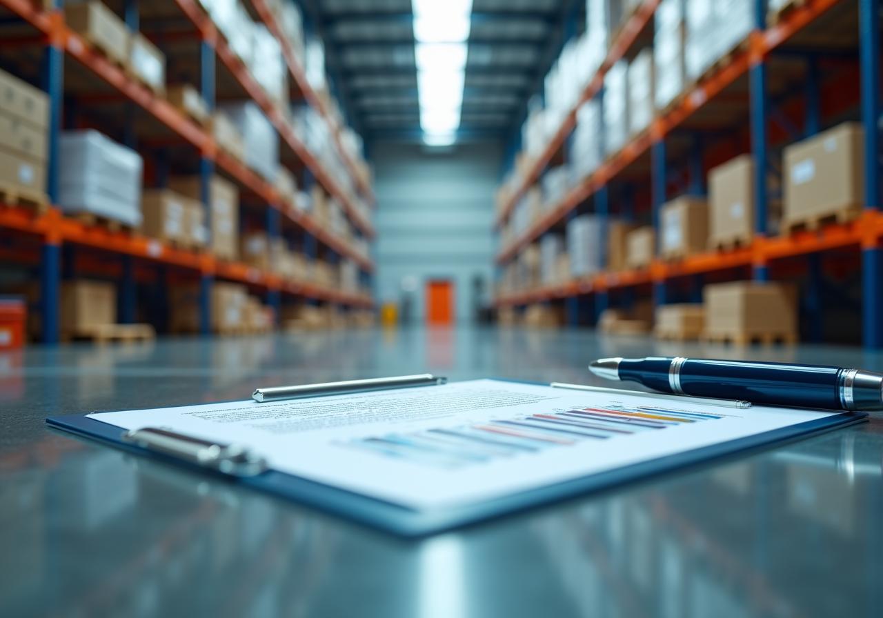 Nowoczesne centrum logistyczne i dokumentacja biznesowa